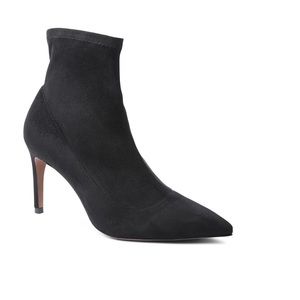 BCBGMAXAZRIA Bowie suede booty in Black 7.5